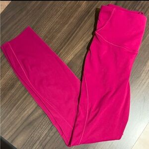 Lululemon Athletica Yoga Pants with High Waistband and Tapered Legs